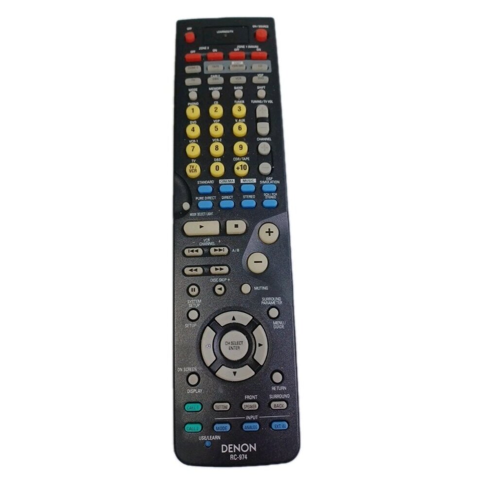 Denon RC-974 Receiver Remote for AVR-2805, AVR-2870, AVR-985 & AVR-2806BLA